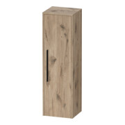 Duravit Halbhochschrank D-Code 40x132x36cm, 2 Böd., Gr. sw, re, Ei Marm-1