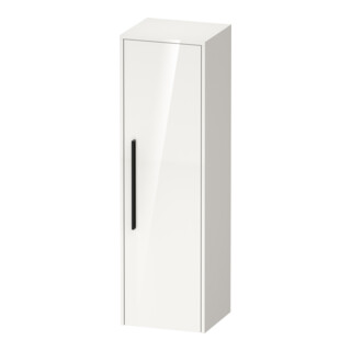 Duravit Halbhochschrank D-Code 40x132x36cm, 2 Böd., Gr. sw, re, we. hgl