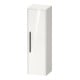 Duravit Halbhochschrank D-Code 40x132x36cm, 2 Böd., Gr. sw, re, we. hgl