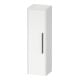 Duravit Halbhochschrank D-Code 40x132x36cm, 2 Böden, Gr. sw, li, we. ma-1