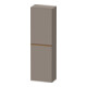 Duravit Halbhochschrank D-Neo 40x24cm, 1 Tür, 4 Bö, An L, b geb/Bas ma-1