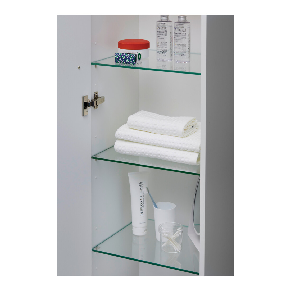 Duravit Halbhochschrank D-Neo 40x24cm, 1 Tür, 4 Bö, An L, b geb/Ei ma