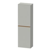 Duravit Halbhochschrank D-Neo 40x24cm, 1 Tür, 4 Bö, An L, b geb/gr ma