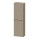 Duravit Halbhochschrank D-Neo 40x24cm, 1 Tür, 4 Bö, An L, b geb/Leinen-1