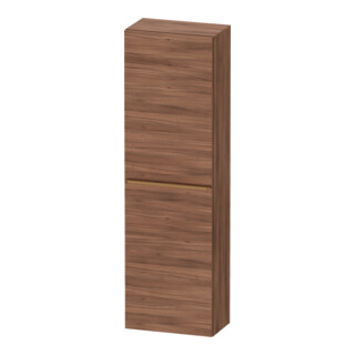 Duravit Halbhochschrank D-Neo 40x24cm, 1 Tür, 4 Bö, An L, b geb/Nu Nat