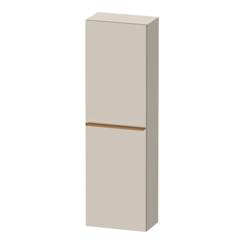 Duravit Halbhochschrank D-Neo 40x24cm, 1 Tür, 4 Bö, An L, b geb/Ta ma
