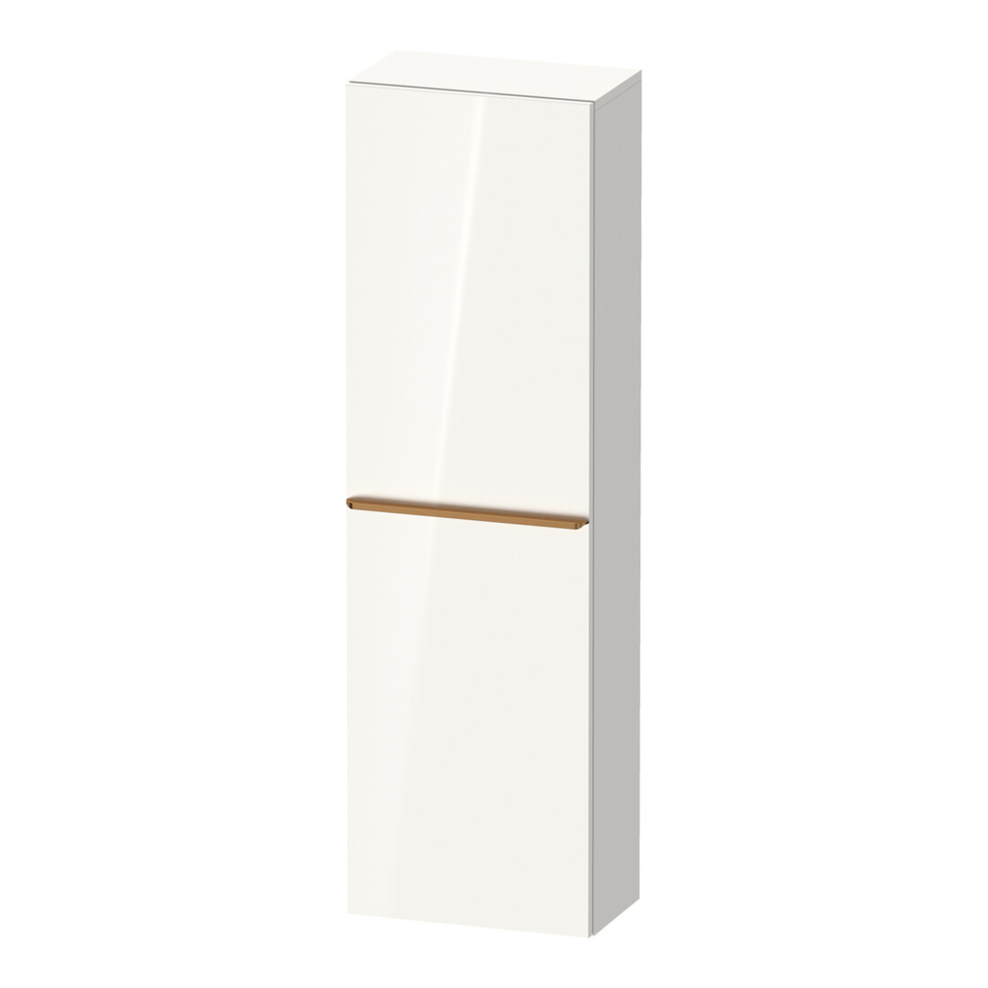 Duravit Halbhochschrank D-Neo 40x24cm, 1 Tür, 4 Bö, An L, b geb/we hgl