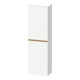 Duravit Halbhochschrank D-Neo 40x24cm, 1 Tür, 4 Bö, An L, b geb/we ma-1