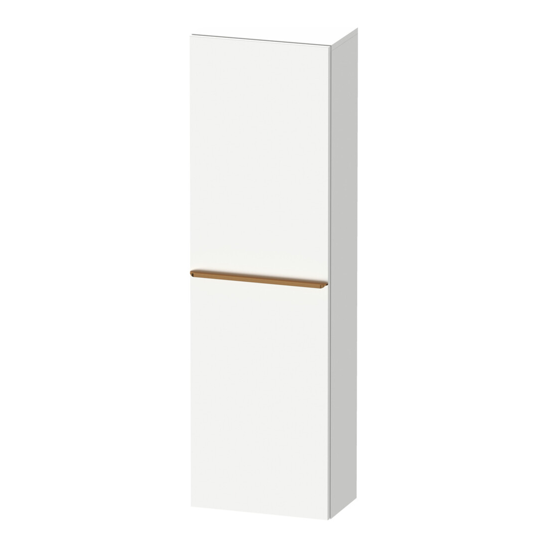 Duravit Halbhochschrank D-Neo 40x24cm, 1 Tür, 4 Bö, An L, b geb/we ma