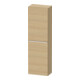 Duravit Halbhochschrank D-Neo 40x24cm, 1 Tür, 4 Bö, An L, ch/Ei Nat-1