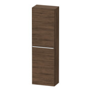 Duravit Halbhochschrank D-Neo 40x24cm, 1 Tür, 4 Bö, An L, ch/nb dkl.