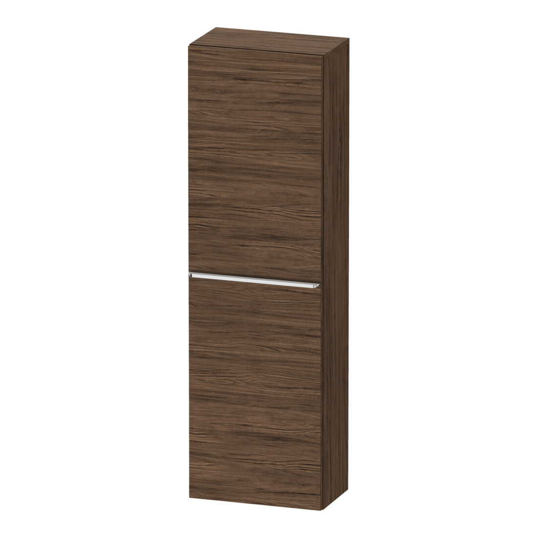 Duravit Halbhochschrank D-Neo 40x24cm, 1 Tür, 4 Bö, An L, ch/nb dkl.