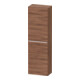 Duravit Halbhochschrank D-Neo 40x24cm, 1 Tür, 4 Bö, An L, ch/nb Nat-1