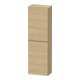 Duravit Halbhochschrank D-Neo 40x24cm, 1 Tür, 4 Bö, An L, ES geb/Ei N-1