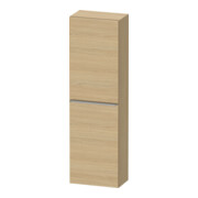 Duravit Halbhochschrank D-Neo 40x24cm, 1 Tür, 4 Bö, An L, ES geb/Ei N