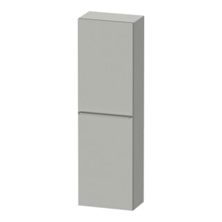 Duravit Halbhochschrank D-Neo 40x24cm, 1 Tür, 4 Bö, An L, ES geb/gr ma