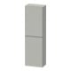 Duravit Halbhochschrank D-Neo 40x24cm, 1 Tür, 4 Bö, An L, ES geb/gr ma-1
