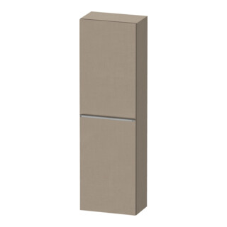 Duravit Halbhochschrank D-Neo 40x24cm, 1 Tür, 4 Bö, An L, ES geb/Lei