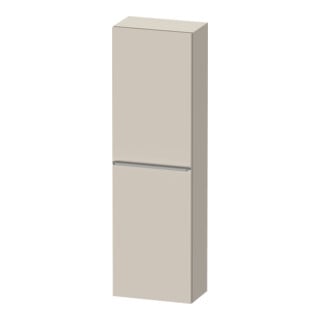 Duravit Halbhochschrank D-Neo 40x24cm, 1 Tür, 4 Bö, An L, ES geb/Ta ma