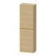 Duravit Halbhochschrank D-Neo 40x24cm, 1 Tür, 4 Bö, An L, g pol/Ei Nat-1