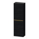 Duravit Halbhochschrank D-Neo 40x24cm, 1 Tür, 4 Bö, An L, g pol/Ei sw-1