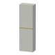 Duravit Halbhochschrank D-Neo 40x24cm, 1 Tür, 4 Bö, An L, g pol/gr ma-1
