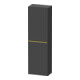 Duravit Halbhochschrank D-Neo 40x24cm, 1 Tür, 4 Bö, An L, g pol/gra ma-1