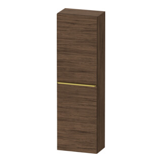 Duravit Halbhochschrank D-Neo 40x24cm, 1 Tür, 4 Bö, An L, g pol/Nu d