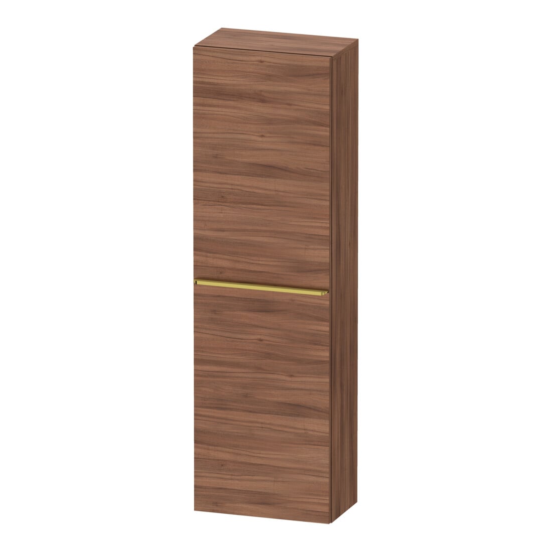 Duravit Halbhochschrank D-Neo 40x24cm, 1 Tür, 4 Bö, An L, g pol/Nu Nat