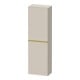 Duravit Halbhochschrank D-Neo 40x24cm, 1 Tür, 4 Bö, An L, g pol/Tau ma-1