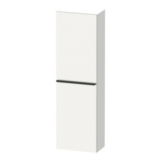 Duravit Halbhochschrank D-Neo 40x24cm, 1 Tür, 4 Bö, An L, sw/w ma