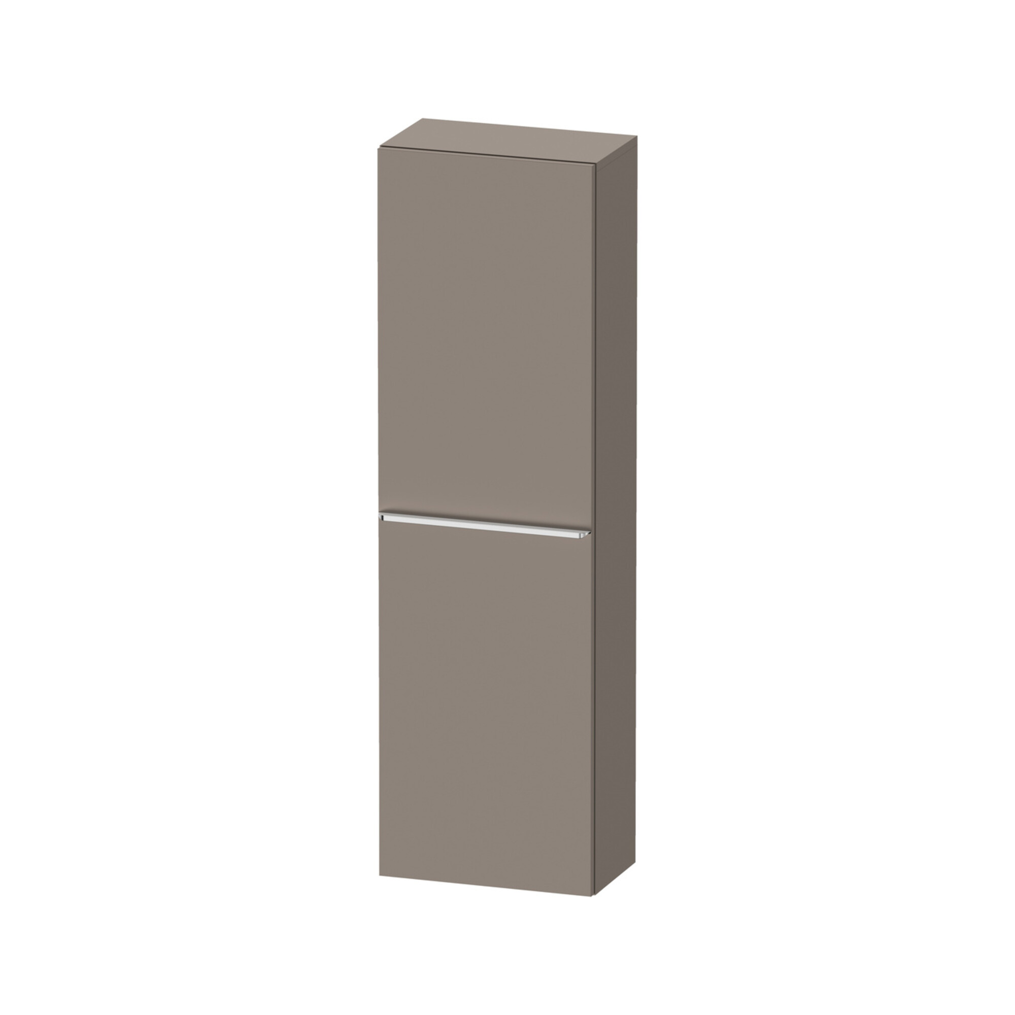 Duravit Halbhochschrank D-Neo 40x24cm, 1 Tür, 4 Bö, An li, ch/Bas ma