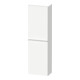 Duravit Halbhochschrank D-Neo 40x24cm, 1 Tür, 4 Bö, An li, chr/we ma-1