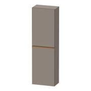 Duravit Halbhochschrank D-Neo 40x24cm, 1 Tür, 4 Bö, An R, b geb/Bas ma