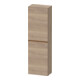 Duravit Halbhochschrank D-Neo 40x24cm, 1 Tür, 4 Bö, An R, b geb/Ei ma-1