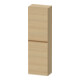 Duravit Halbhochschrank D-Neo 40x24cm, 1 Tür, 4 Bö, An R, b geb/Ei Nat-1