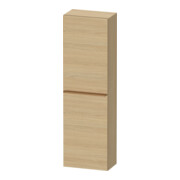 Duravit Halbhochschrank D-Neo 40x24cm, 1 Tür, 4 Bö, An R, b geb/Ei Nat