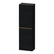 Duravit Halbhochschrank D-Neo 40x24cm, 1 Tür, 4 Bö, An R, b geb/Ei sw