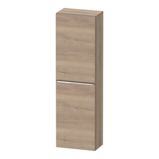 Duravit Halbhochschrank D-Neo 40x24cm, 1 Tür, 4 Bö, An R, ch/Ei marm.