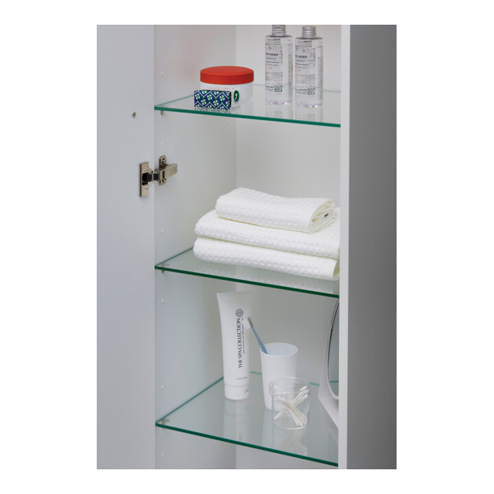 Duravit Halbhochschrank D-Neo 40x24cm, 1 Tür, 4 Bö, An R, ch/Ei marm.