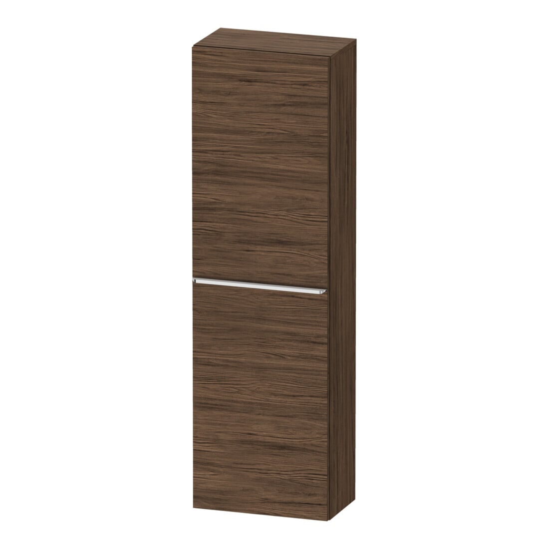 Duravit Halbhochschrank D-Neo 40x24cm, 1 Tür, 4 Bö, An R, ch/nb dkl.