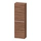 Duravit Halbhochschrank D-Neo 40x24cm, 1 Tür, 4 Bö, An R, ch/nb Nat-1