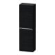 Duravit Halbhochschrank D-Neo 40x24cm, 1 Tür, 4 Bö, An R, chr/Eiche sw-1