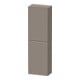 Duravit Halbhochschrank D-Neo 40x24cm, 1 Tür, 4 Bö, An R, ES geb/Bas m-1