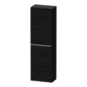 Duravit Halbhochschrank D-Neo 40x24cm, 1 Tür, 4 Bö, An R, ES geb/Ei sw