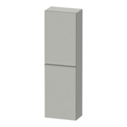 Duravit Halbhochschrank D-Neo 40x24cm, 1 Tür, 4 Bö, An R, ES geb/gr ma