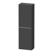 Duravit Halbhochschrank D-Neo 40x24cm, 1 Tür, 4 Bö, An R, ES geb/Gra m