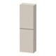 Duravit Halbhochschrank D-Neo 40x24cm, 1 Tür, 4 Bö, An R, ES geb/Ta ma-1