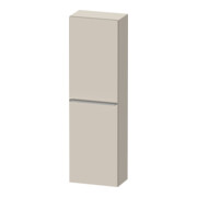 Duravit Halbhochschrank D-Neo 40x24cm, 1 Tür, 4 Bö, An R, ES geb/Ta ma