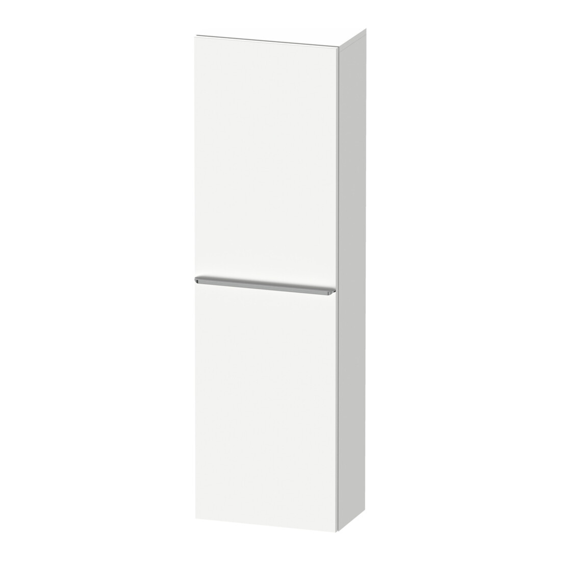 Duravit Halbhochschrank D-Neo 40x24cm, 1 Tür, 4 Bö, An R, ES geb/we ma